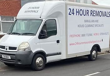 24 Hour Removals & House Clearances Blackpool image 1
