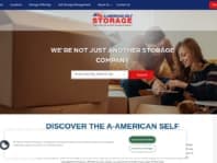 A-American Self Storage logo