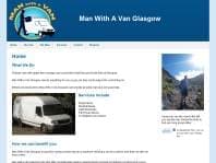 Man With A Van Glasgow logo