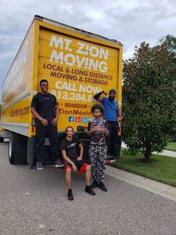 Mt. Zion Moving & Storage logo