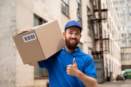 Paradise Moving & Storage. logo