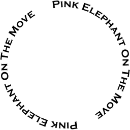 Pink elephants on the move inc logo