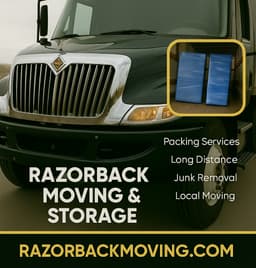 Razorback Moving Tampa logo