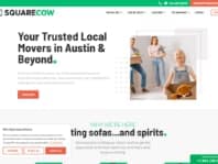 Square Cow Movers & Storage Austin logo