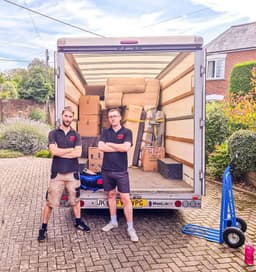 Tom's Vans Removals Bath - Your Local Man with a Van logo